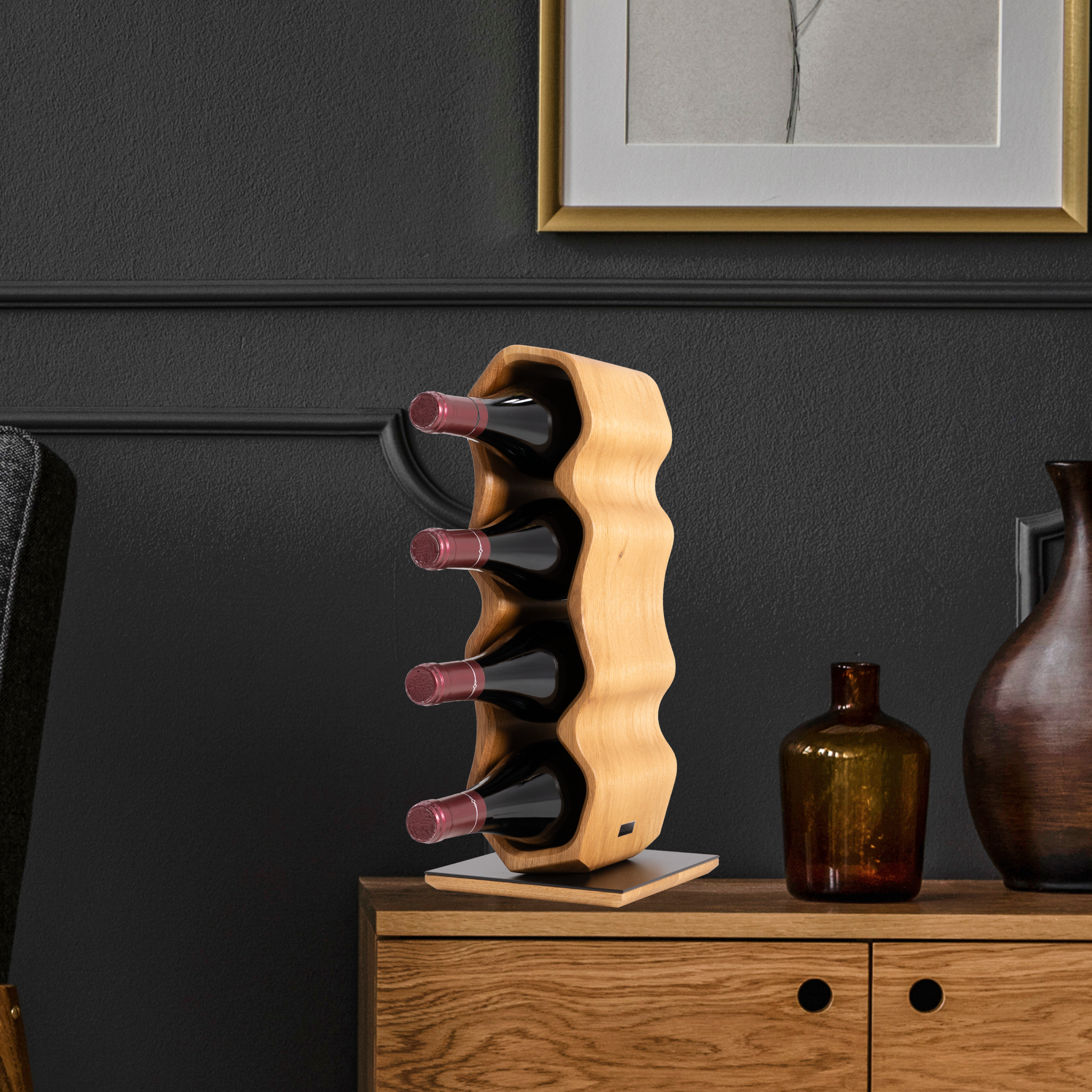 Max Levi® WARP Select Oak - WINE RACK